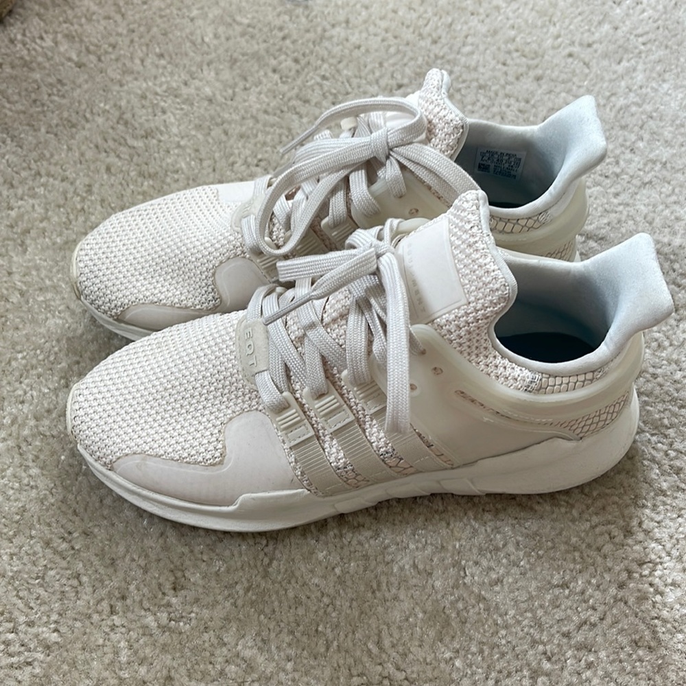 Adidas All White Eqt Men’s Sneakers Size 7